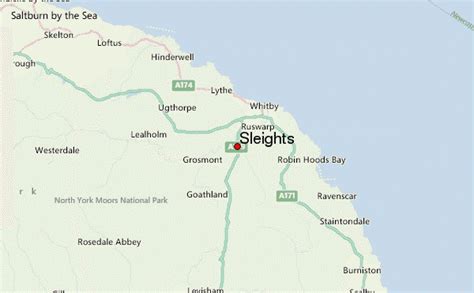 selight|map of sleights north yorkshire.